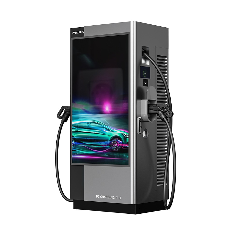 DC EV Charger ES-DC40D-55 60-240kW – 55-inch Advertising Display - Slide 2